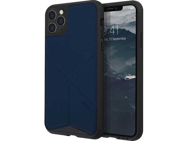 Deksel Uniq UNIQ-deksel for å forvandle iPhone 11 Pro Max Blue / Navy Panther