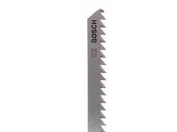 Bosch clean for Hard Wood T 301 CDF - Stikksagblad - for løvtre, abrasive woodworking materials, heltre, bløtt tre, laminerte paneler - 5 deler - T...
