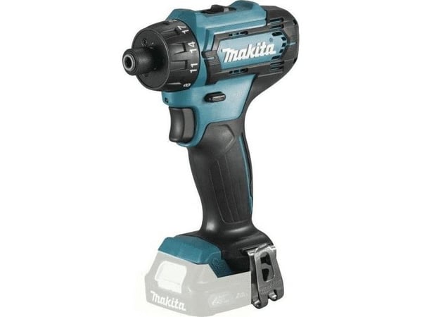 Makita DF033DZ, Boremaskin med pistolgrep, Nøkkelløs, 1700 RPM, 2,1 cm, 1 cm, 30 Nm