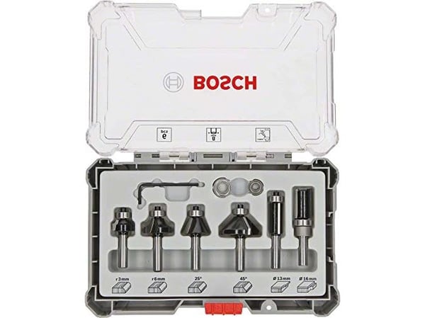 Bosch OVERFRESH SET HM BLANDET 8MM 6 PALAA