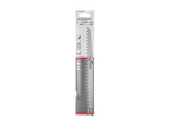 Bosch heavy for Wood and Metal S 1411 DF - Sagblad - 5 deler - lengde: 300 mm - bredde: 19 mm