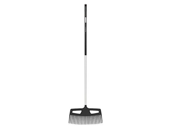 Fiskars 1027037, Løvrake, Sort, Sølv, Aluminium, Sort, 1 stykker