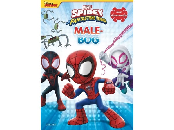 Spidey og hans fantastiske venner malebok (kolli 6) | Marvel | Språk: Dansk