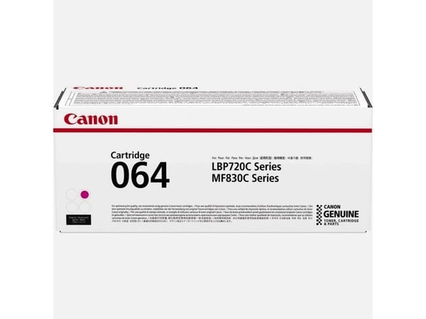 Canon 064, 5000 sivua, Magenta, 1 kpl