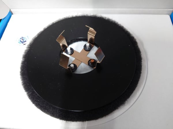 Lindab Airy frontplåt rund AIRYFP-ROUN 125 mm RAL9003