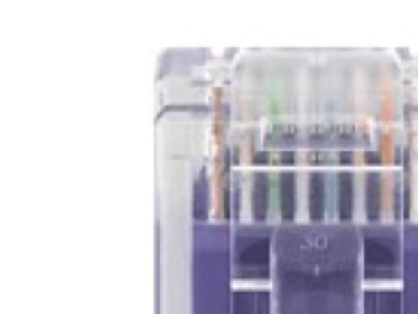Goobay 96417, 2 m, Cat6, U/UTP (UTP), RJ-45, RJ-45, Fiolett