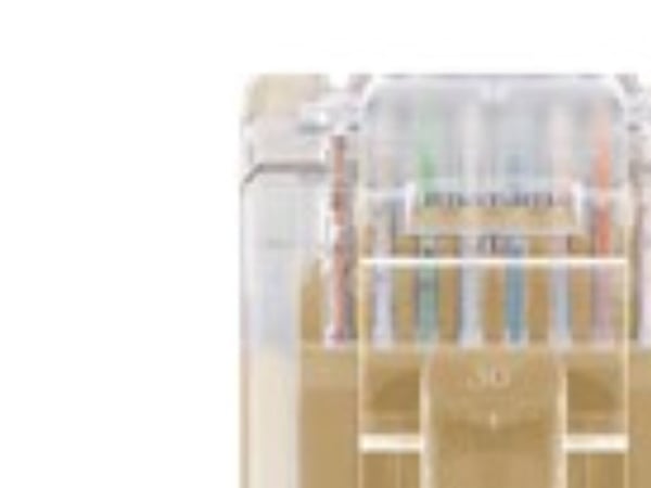 Goobay 95887, 5 m, Cat6, U/UTP (UTP), RJ-45, RJ-45, Lysebrun