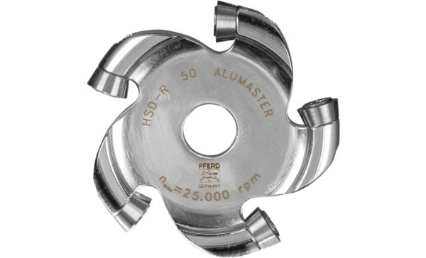 PFERD HSD-R 50 ALUMASTER, Metallkuttende skive, Metall, 25000 RPM, Sølv, 4,9 cm, 8 mm
