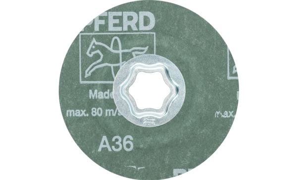 PFERD COMBICLICK fibre discs, 10 cm, 25 stykker