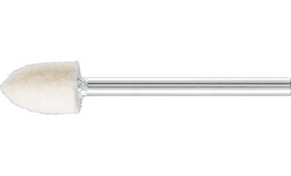PFERD 44100128, 59500 RPM, 3 mm, Rustfritt stål, Hvit