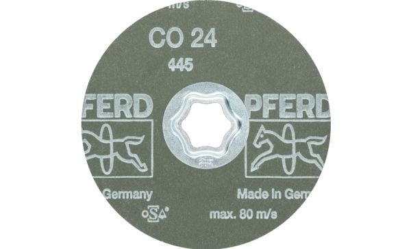 PFERD 64192002, Slipeskive, Universell, 13300 RPM, Rund, 11,5 cm, 25 stykker