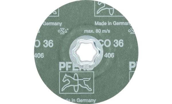 PFERD COMBICLICK fibre discs, 12,5 cm, 25 stykker