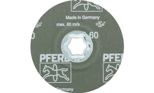 PFERD COMBICLICK fibre discs, 12,5 cm, 25 stykker