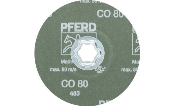 PFERD COMBICLICK fibre discs, 12,5 cm, 25 stykker