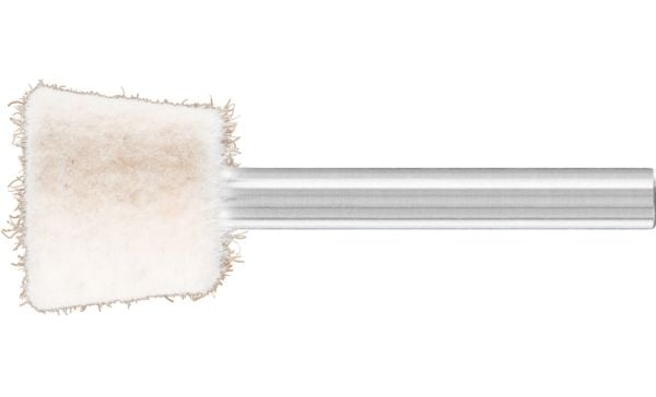 PFERD 44152016, 23500 RPM, 6 mm, Rustfritt stål, Hvit