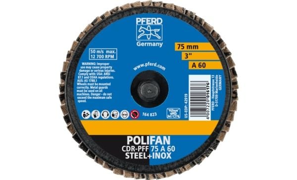 PFERD CDR PFF 75 A 60, Metalli, 10 kpl