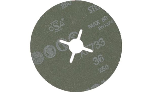 PFERD 64281036, Slipeskive, Universell, 15300 RPM, 10 cm, 25 stykker