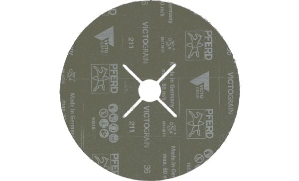 PFERD 64279014, Slipeskive, Universell, 8500 RPM, Rund, 18 cm, 25 stykker