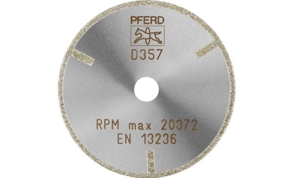 PFERD Diamond cut-off wheels shape 1A1R GAG, Stål