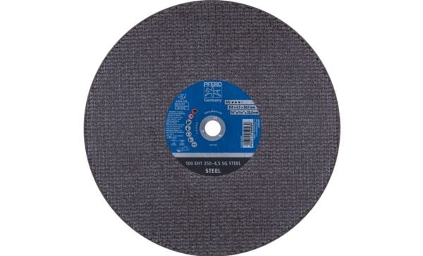 PFERD Cut-off wheels for petrol cutters SG STEEL, 35 cm, 10 stykker
