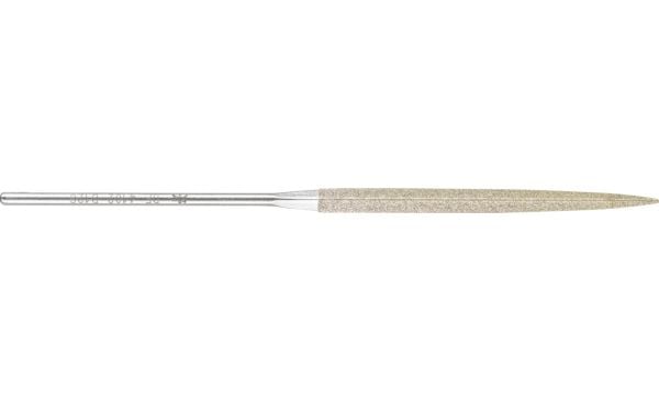 PFERD 15100062, Fil, Oval fil, Abrasive material, Case-hardened steel, Järnoxid, Glas, grafit, Stål, Synthetic carbon,..., 5 mm, 2 mm, 140 mm