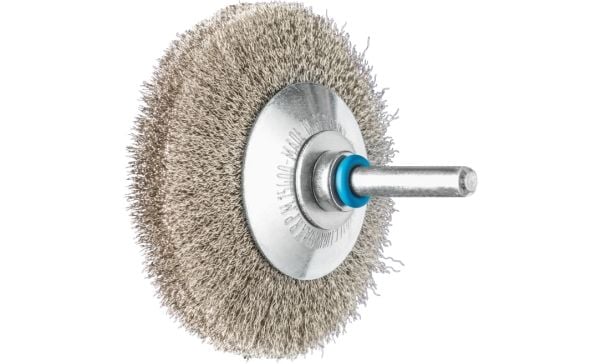 PFERD Bevel brushes crimped shank-mounted, Stål