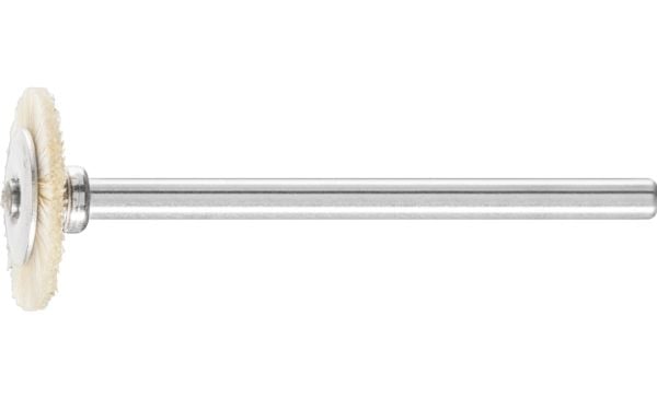 PFERD 43100357, Slipebørste, Universell, 12000 RPM, 3 mm, 1,6 cm, 46 mm