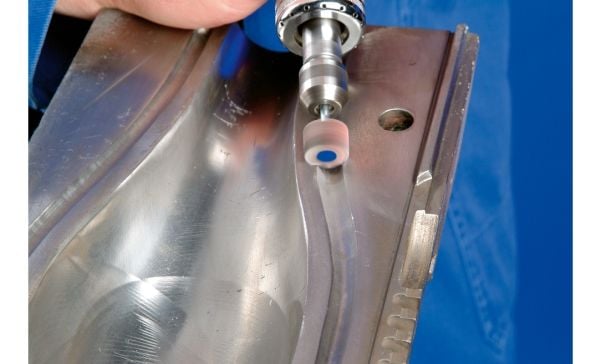 PFERD 44402066, Slipborste, Aluminiumoxid, 25400 RPM, Rund, 6 mm, 10 mm