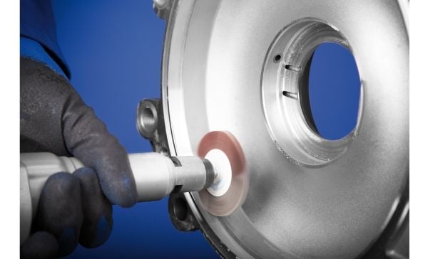 PFERD 44505186, Slipborste, Aluminiumoxid, 15200 RPM, 6 mm, 10 mm, 10 styck