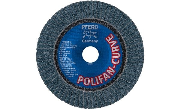 PFERD 67689072, 15 cm, 10200 RPM, 40 g, 10 stykker