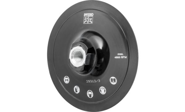 PFERD 42710254, 4850 RPM, 12,5 cm, 170 g, 130 mm, 134 mm, 40 mm
