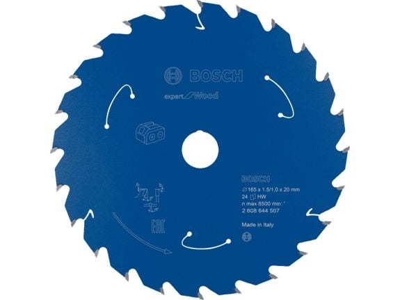 Bosch SIRKULSAG EXP ACCU TRE 165X20X1,5MM 24T
