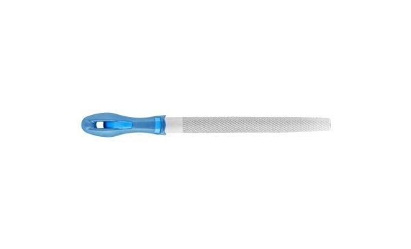 PFERD 11233257, Rasp, halvrund fil, tre, blå, 25 mm, 250 mm
