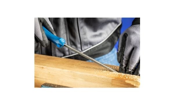 PFERD 11233257, Rasp, halvrund fil, tre, blå, 25 mm, 250 mm