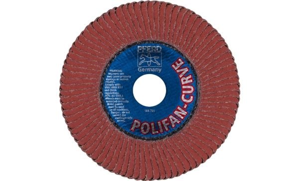 PFERD 67689068, 12,5 cm, 2,22 cm, 12200 RPM, 40 g, 10 stykker