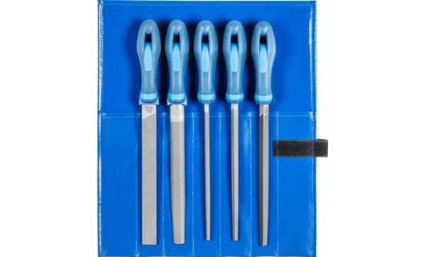 PFERD 11800531, Fil-sett, Flate mapper, Halvrund fil, Rund fil, Firkantet fil, Trekant-fil, Aluminium, Messing, Støpejern, Cast steel, Kopper, Stål...