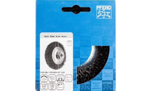PFERD 43316021, 252 g, 114 mm, 128 mm, 50 mm, 252 g, 1 stykker
