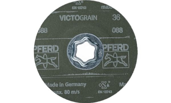 PFERD 64111636, 13300 RPM, 11,5 cm, 36 g, 25 stykker