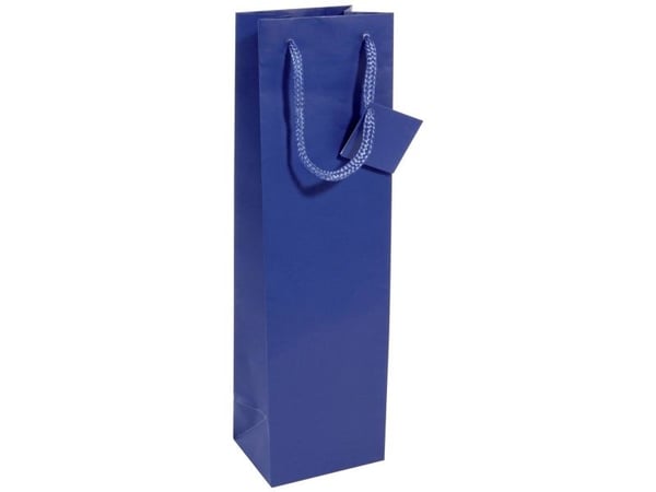 Sigel GT505, Gavepapirbag, Blå, Monokromatisk, Papir, Matt, 157 g/m²