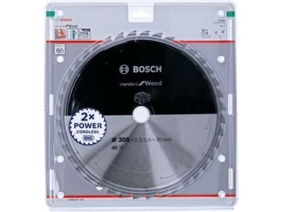 Bosch RUNDSAVKLINGE ACCU STD TRÆ 305X30MM 40T 40T