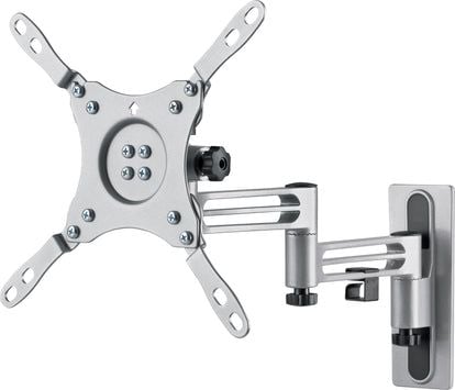Schwaiger - Monteringssett (veggmontering) - for LCD-TV - aluminium - sølv - skjermstørrelse: 13"-43"