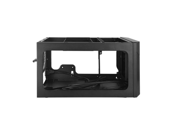 Chieftec Pro Cube Mini CN-01B-OP - ATX-boks - ingen strømforsyning (ATX) - svart - USB/lyd