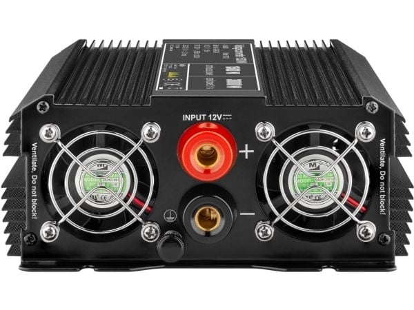 Goobay 58884, Universal, Universal, 12 - 13,8 V, 1500 W, 230 V, DC-AC, DC-to-AC