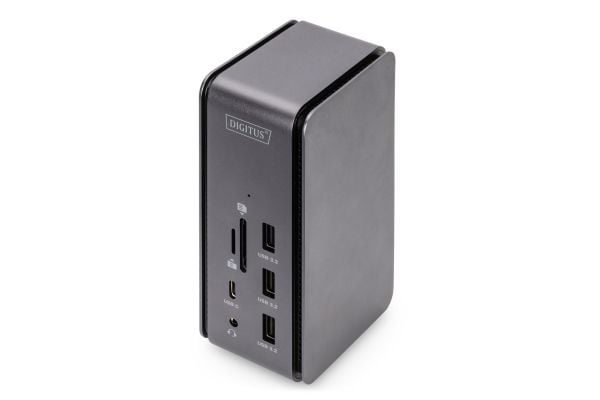 DIGITUS DA-70897 - Telakointiasema - USB4 - HDMI, DP - GigE