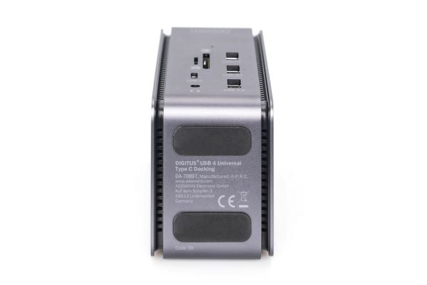 DIGITUS DA-70897 - Telakointiasema - USB4 - HDMI, DP - GigE