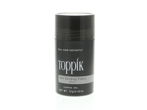 Toppik Hair Building Fibers - Grey - Unisex - 12 g