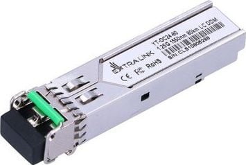 Extralink - SFP (mini-GBIC) transceivermodul - 1GbE - LC/UPC-enkeltmodus - opp til 80 km - 1550 nm