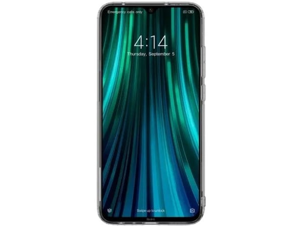 Nillkin KRRNOTE8PRGR, Suojus, Xiaomi, Redmi Note 8, 16 cm (6.3"), Harmaa, Läpinäkyvä