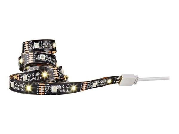 Nedis SmartLife - Lysslynge - LED - 4 W - klasse F - RGB/varmt til kjølig hvitt lys - 2700-6500 K - 2 m