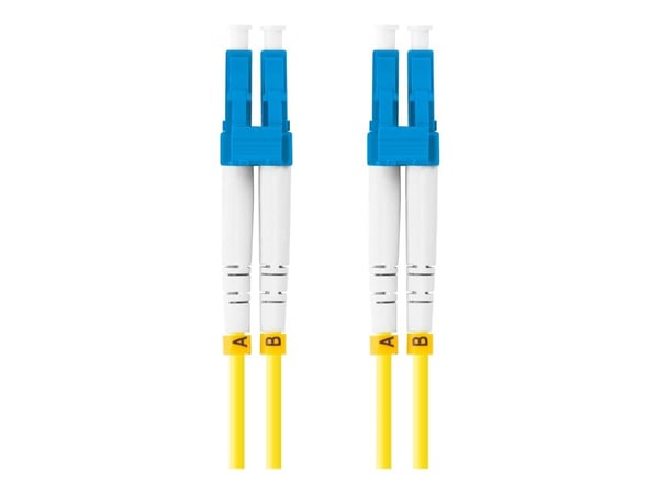 Lanberg - Patchkabel - LC/UPC enkelttilstand (han) til LC/UPC enkelttilstand (han) - 3 m. - 3 mm - fiberoptik - duplex - 9 / 125 micron - G.657.A1 ...